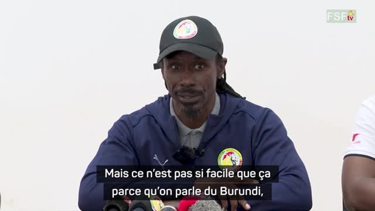 Sénégal - Cissé après le court succès contre le Burundi : "Un groupe pas si facile que ça"
