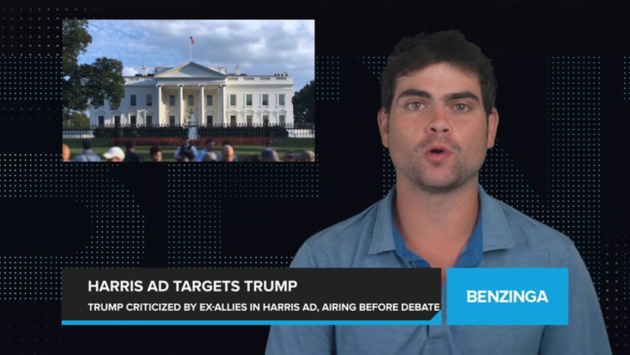 Trump Faces Criticism from Former Allies in New Harris Campaign Ad, Set to Air in Key Markets Ahead of Tuesday's Debate