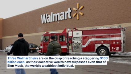 Three Walmart Heirs About to Reach $100 Billion Each – Their Combined Wealth Will Surpass Elon Musk's Net Worth