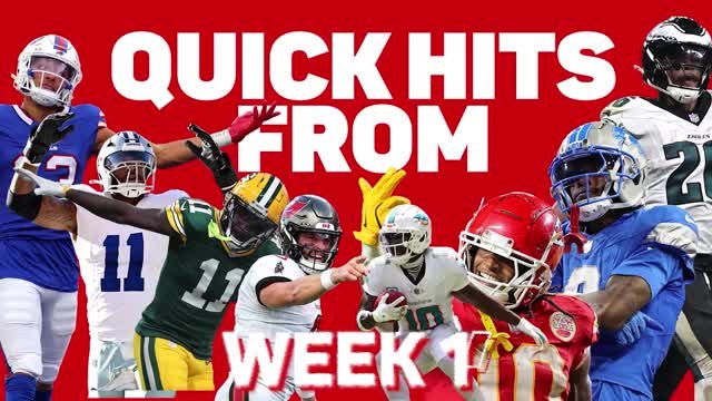 NFL Week 1 Review - No.1 pick curse broken as Williams picks up debut win