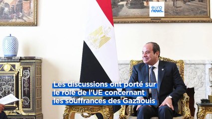 Josep Borrell arrive en Égypte alors que la crise humanitaire à Gaza s'aggrave