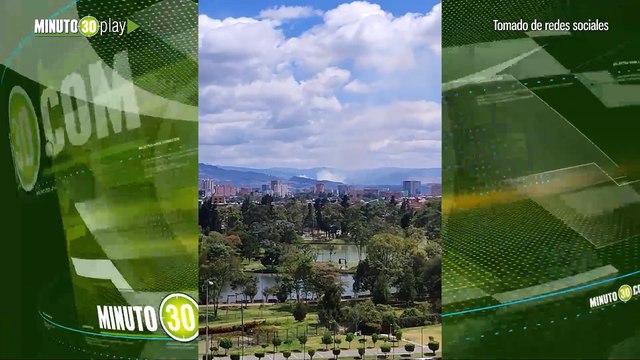 Cuatro incendios simultáneos en Bogotá movilizan a los bomberos
