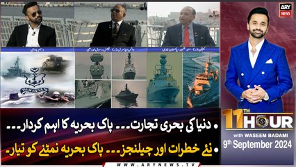 11th Hour | Waseem Badami | ARY News | 9th September 2024