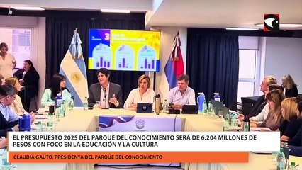 El presupuesto 2025 del Parque del Conocimiento será de 6.204 millones de pesos con foco en la educación y la cultura