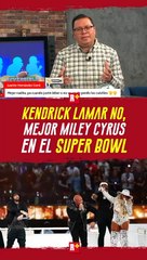 Kendrick Lamar no, mejor Maley Cirus