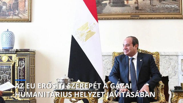 Az EU erősíti szerepét a gázai humanitárius válság megoldásában