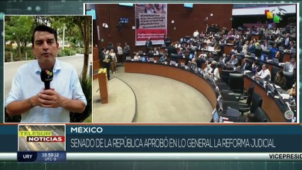 Senado mexicano aprobó la reforma judicial