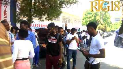 Yon gwoup militan politik kraze yon konferans pati politik ESKWAD DEMOKRATIK