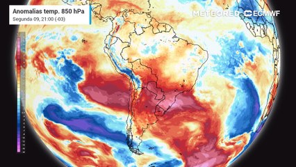 Onda de calor chega ao Sul do país nesta terça-feira (10)