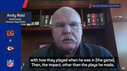 Reid lauds rookie Worthy for his quick start to NFL life