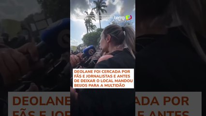 Deolane Bezerra deixa cadeia e é ovacionada por fãs