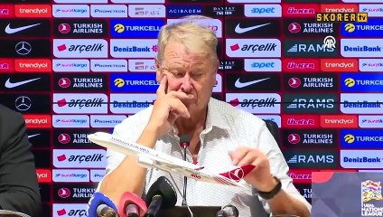 Age Hareide: Türk Milli Takımı galibiyeti hak etti!