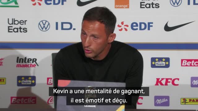 Belgique - Tedesco après les mots forts de De Bruyne : C'est un gagnant, il est émotif et déçu