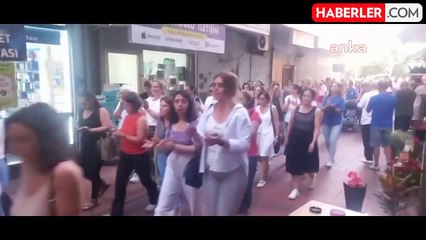 Hopalı ve Kemalpaşalı Kadınlar Narin Güran İçin Yürüdü