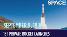 OTD In Space - September 9: 1st Private Rocket Launches