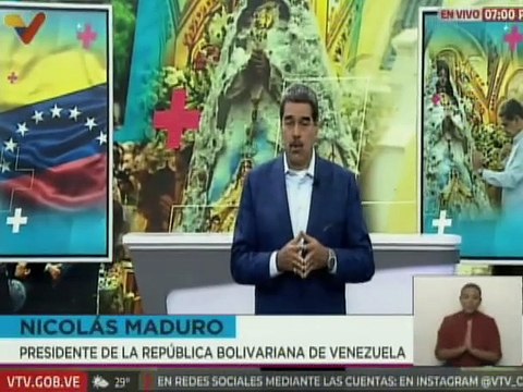 Jefe de Estado: Si los fascistas te arrastran Coromoto, nosotros te levantamos en oración