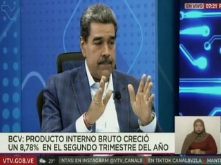 Pdte. Maduro: Las estimaciones del FMI han sido superadas por el aparato económico de Venezuela