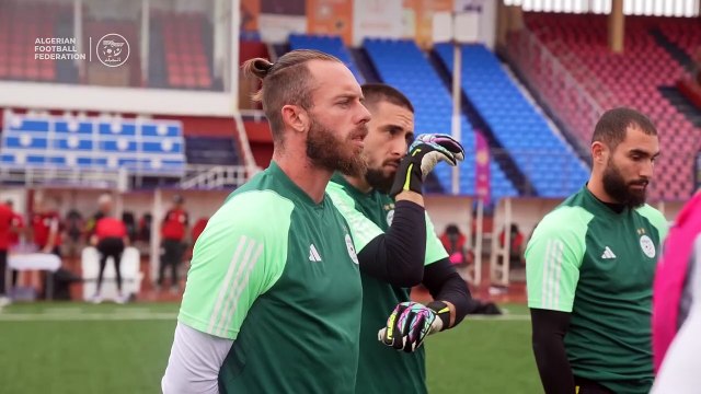 Algérie : Dernier entrainement avant d'affronter le Liberia