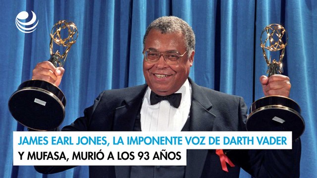 James Earl Jones, la imponente voz de Darth Vader y Mufasa, murió a los 93 años