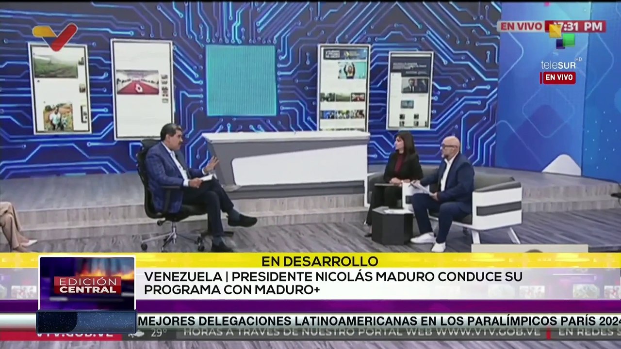 Pdte. Nicolás Maduro: Nosotros estamos en la mira de las sanciones de los EE. UU.