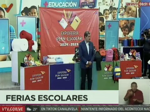Luis Villegas: Más de 230 emprendedores participan en la Expoferia Plan Escolar 2024 en todo el país