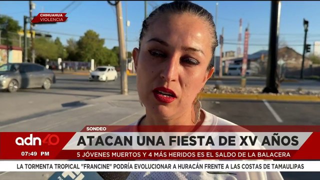Fiesta de XV años terminó por balacera en Chihuahua