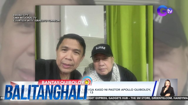 PNP - Pagbasa ng sakdal sa mga kaso ni Pastor Apollo Quiboloy, nakatakda sa Biyernes, Sept. 13 | Balitanghali
