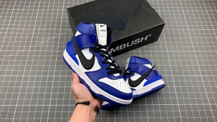 AMBUSH x NK Dunk High White&Blue
