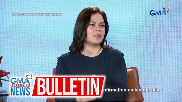 VP Duterte – Ang budget ng Pilipinas ay hawak nina Rep. Zaldy Co at House Speaker Martin Romualdez | GMA Integrated News Bulletin