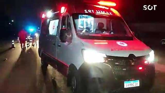 Idoso de 72 anos fica ferido após ser atropelado por automóvel na BR-277 em Cascavel