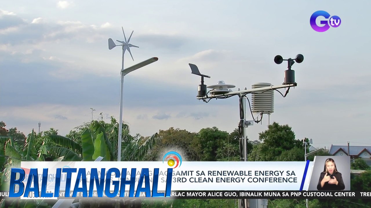 Mas malawakang paggamit sa renewable energy sa Pilipinas, isinulong sa 3rd Clean Energy Conference | Balitanghali