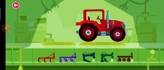 Kids wheel tractor animation viral video