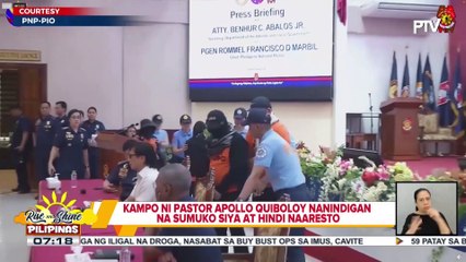 Kampo ni Apollo Quiboloy, planong maghain ng mosyon para sa transfer of custody at house arrest