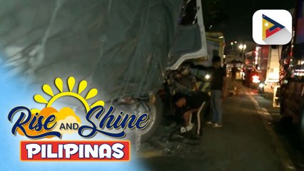 14-wheeler truck at 7 iba pang sasakyan, nagkarambola sa Mindanao Ave. sa Q.C.