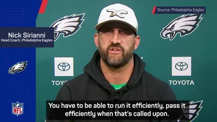 Sirianni praises 'calm and cool' Hurts