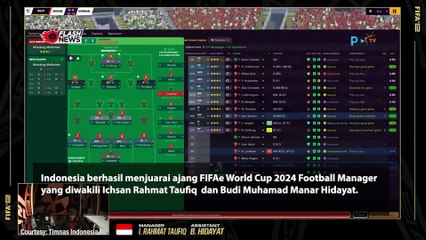 Indonesia Menjuarai FIFAe World Cup 2024 Football Manager, Kalahkan Jerman di Final