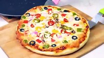 inos Style Veg Pizza  Veg Pizza Recipe  Kabitaskitchen