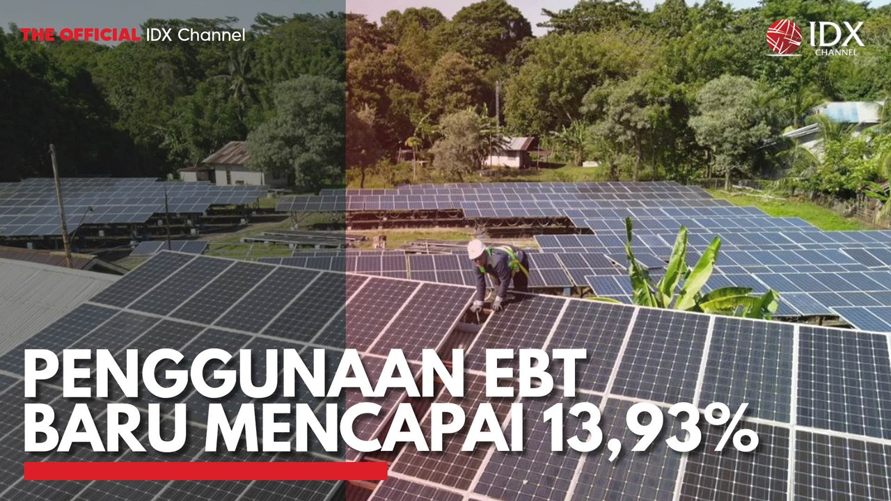 Penggunaan EBT Baru Mencapai 13,93%