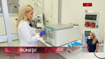 Hitit Üniversitesi'nde zedeli elmalardan doğal boya üretildi