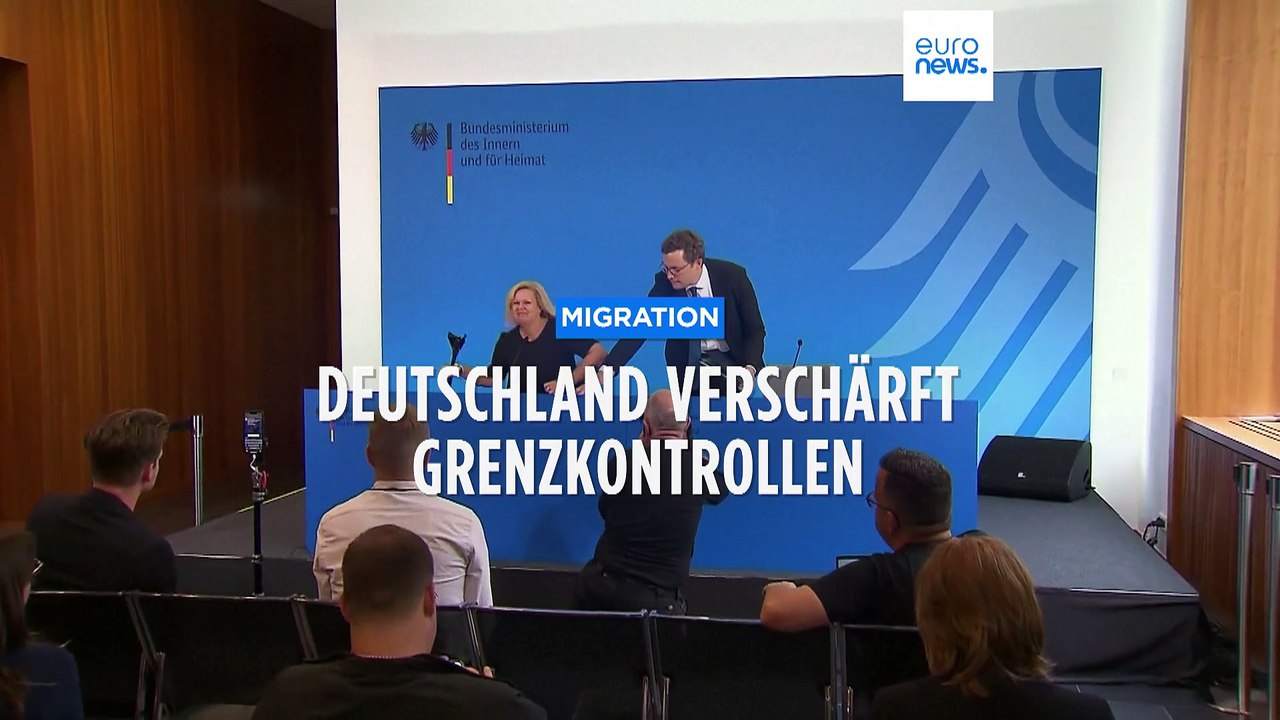 Deutschland verschärft Grenzkontrollen zur Eindämmung irregulärer Migration