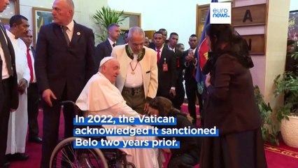 Pope Francis calls for protection of young people during visit to Timor-Leste