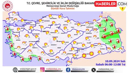 Muş ve Ağrı'da Kuvvetli Yağış Bekleniyor