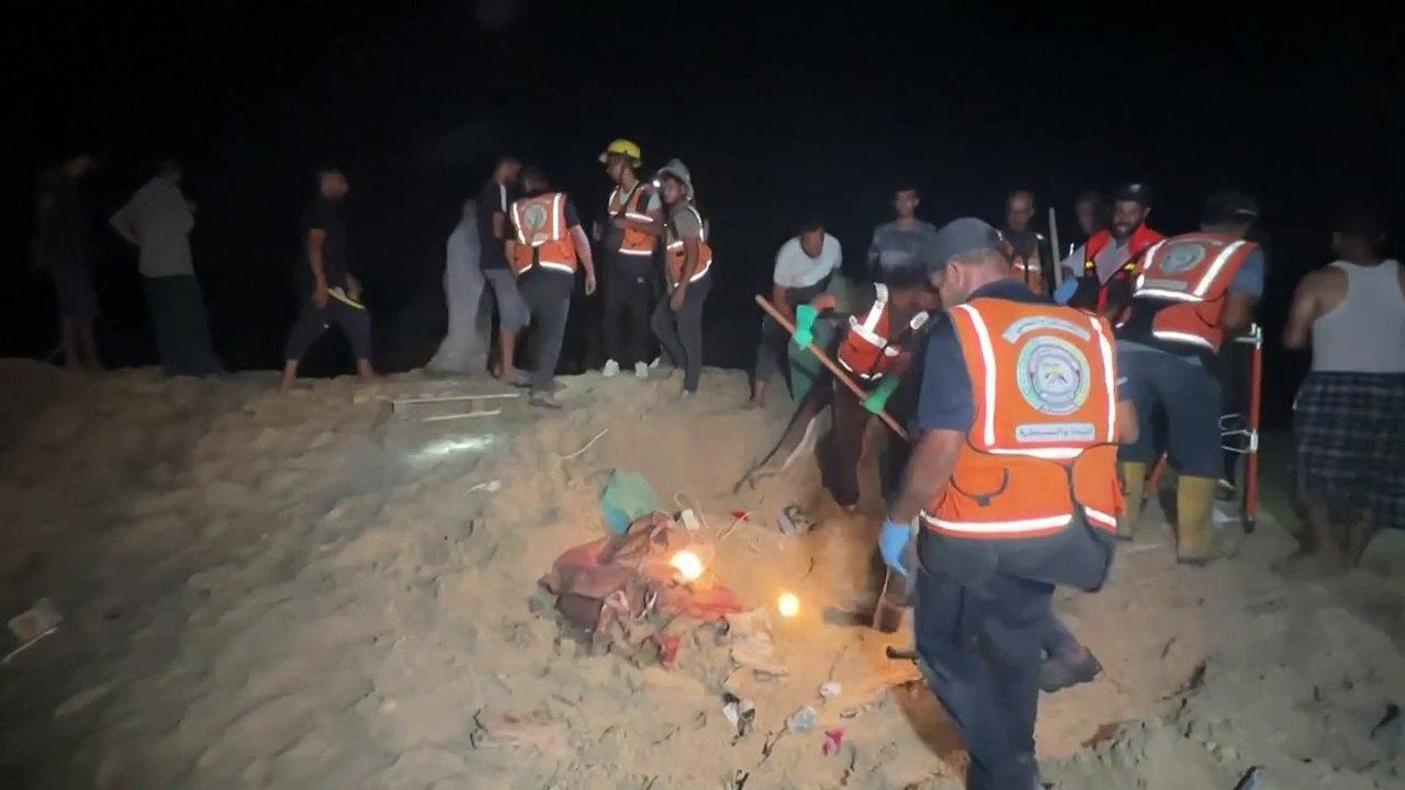 Dutzende Tote bei israelischem Angriff auf humanitäre Zone im Gazastreifen