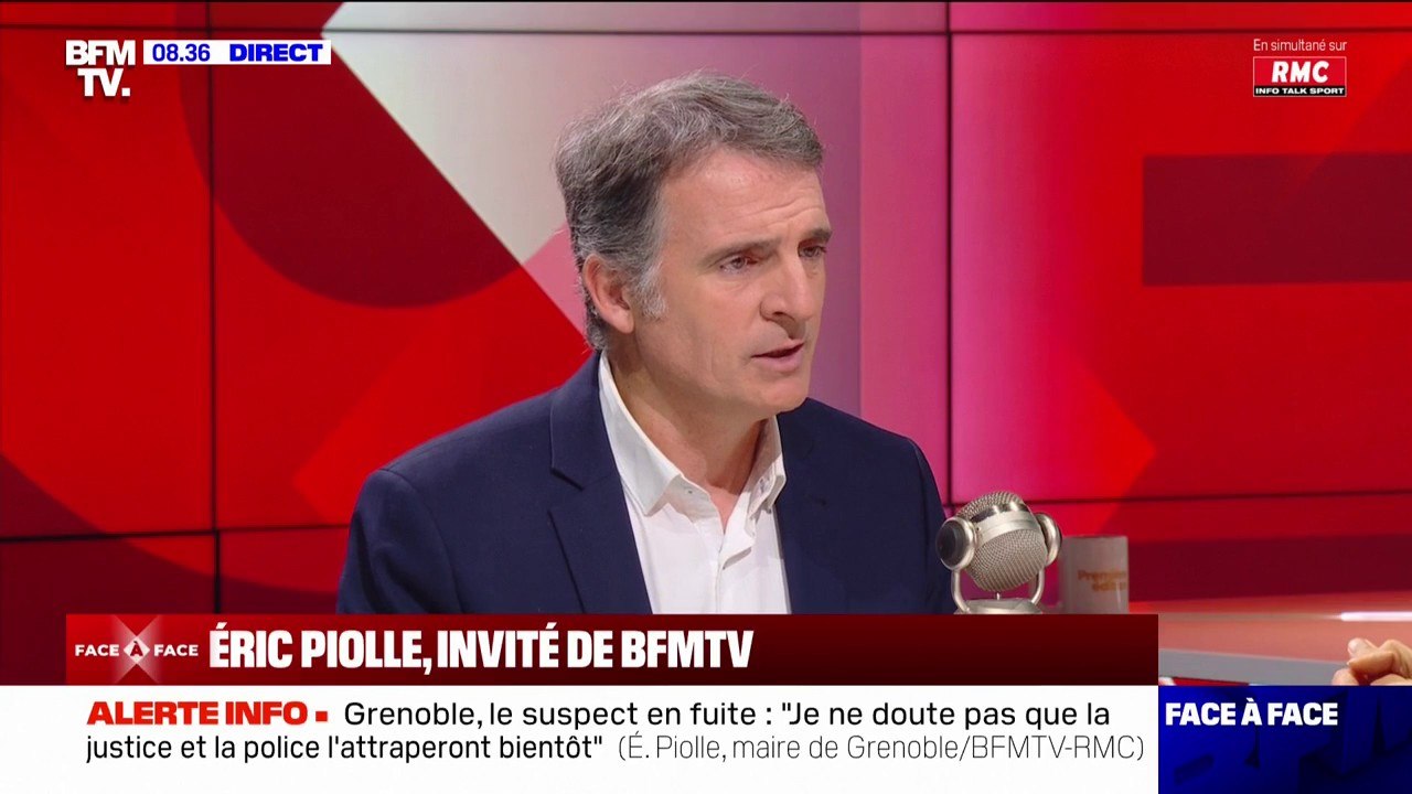 Insécurité: Éric Piolle concède "un problème à Grenoble"