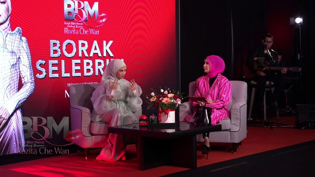 Gelagat spontan dan bersahaja Rozita Che Wan sebagai hos Borak Bibir Merah buat ramai tak kering gusi