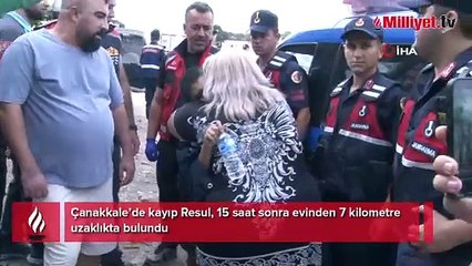 Resul her yerde aranıyordu! 15 saat sonra haber geldi