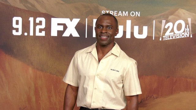 Gbenga Akinnagbe attends FX's The Old Man season 2 premiere in Los Angeles