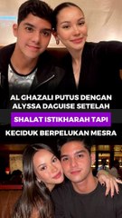 Al Ghazali Putus dengan Alyssa Daguise Setelah Salat Istikharah, Tapi Kini Keciduk Berpelukan Mesra