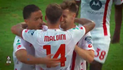 Maldini's brilliant long-range finish | Every Angle | Fiorentina-Monza  #football