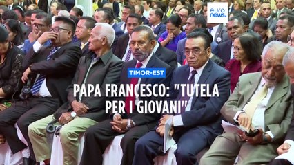 Timor-Est: il Papa chiede tutela per i giovani dagli abusi, fuori e dentro la Chiesa